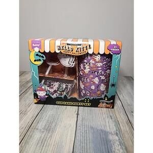 Sanrio HELLO KITTY Halloween Cupcake Party Set 37pc Liners Picks Baking Cups NIP